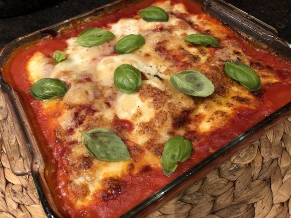 Cannelloni met spinazie en mascarpone