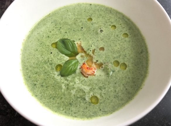Lentesoep met sla recept