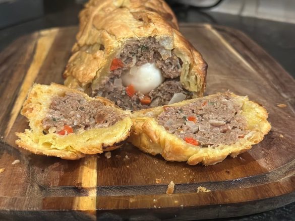 Indisch gehaktbrood met ei maken